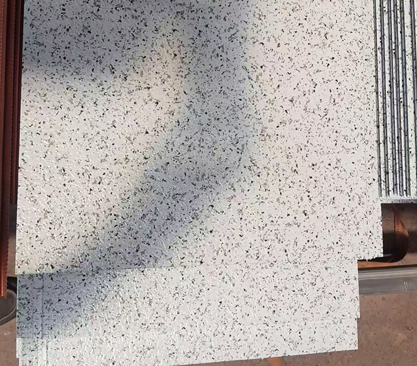 白银金属雕花板